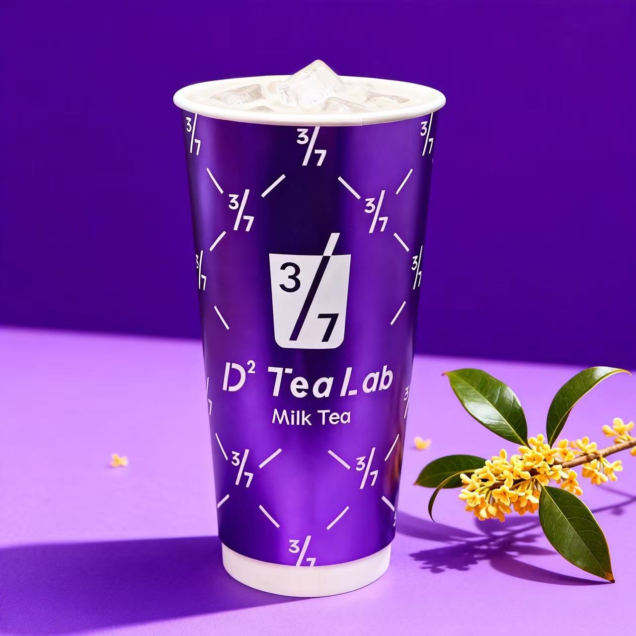 桂花乌龙拿铁